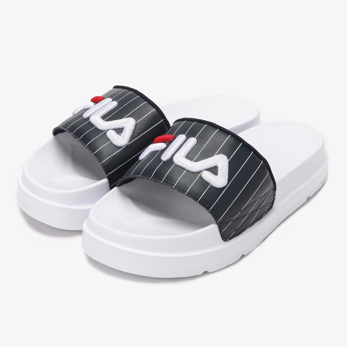 fluffy fila slides